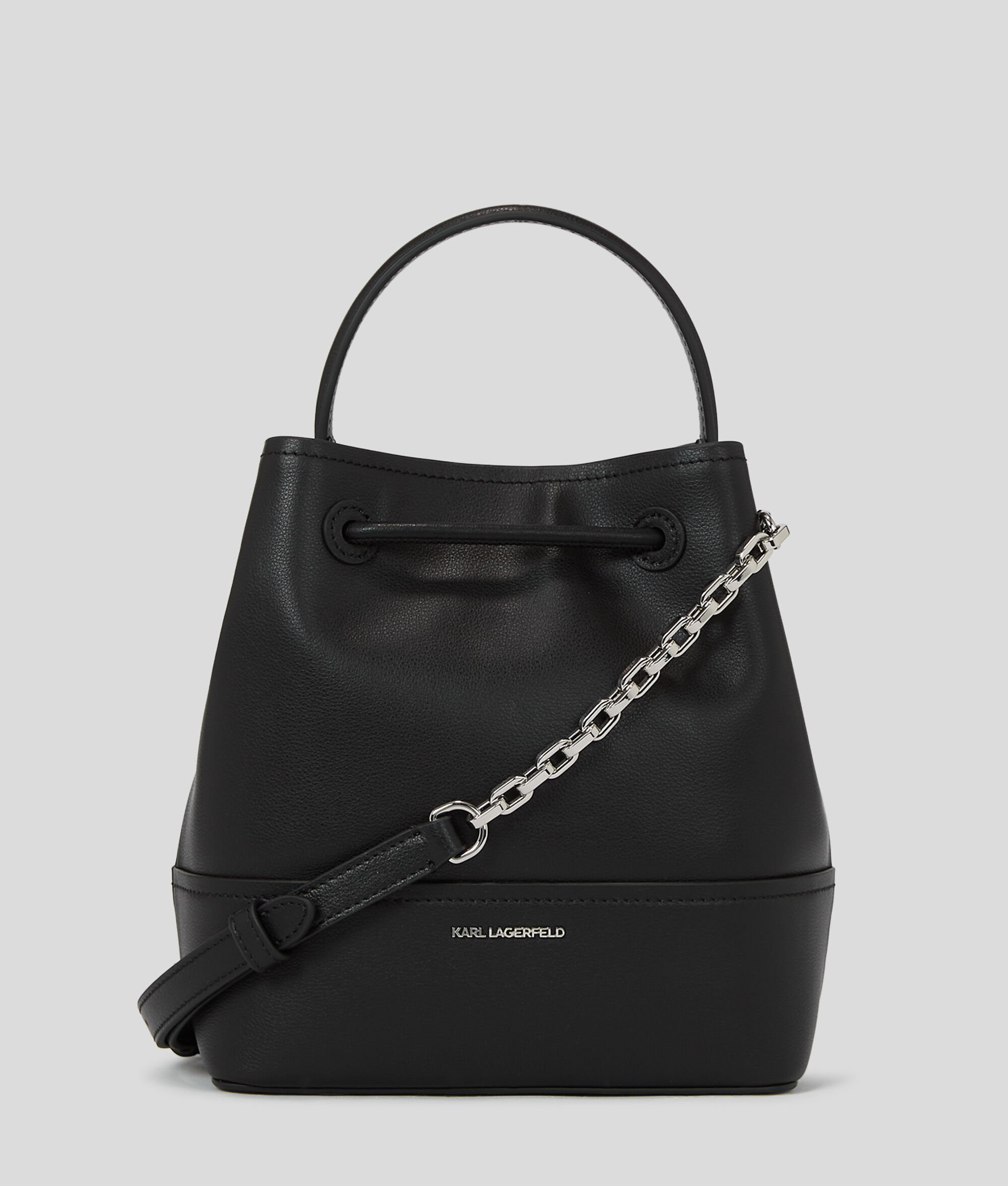 (image for) Environmentally Friendly K/Ikonik Leather Bucket Bag